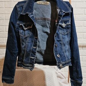Amethyst Jeans Dark Blue Denim Jacket